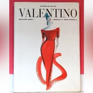 Valentino Fashion Book with White and Red‎ Cover